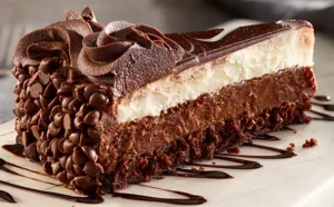 Black Tie Mousse Cake (V) at Olive Garden