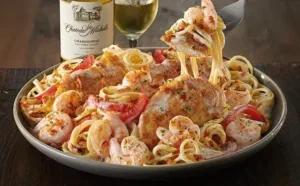 Chicken and Shrimp at Olive Garden