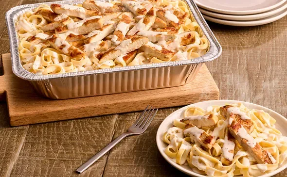 Chicken Alfredo (Serves 4 – 6) at Olive Garden