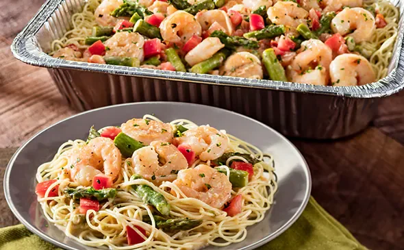 Shrimp Scampi (Serves 4 – 6) at Olive Garden