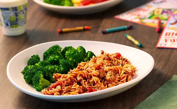 Kids Rotini with Marinara (V) at Olive Garden