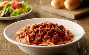 Spaghetti at Olive Garden