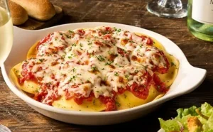Cheese Ravioli with Marinara or Meat Sauce (Serves 4 - 6) at Olive Garden