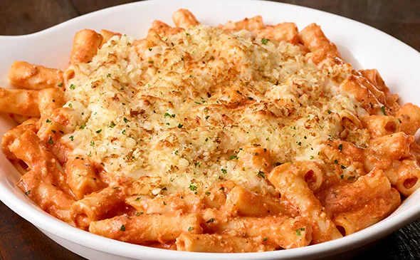 Five Cheese Ziti al Forno at Olive Garden
